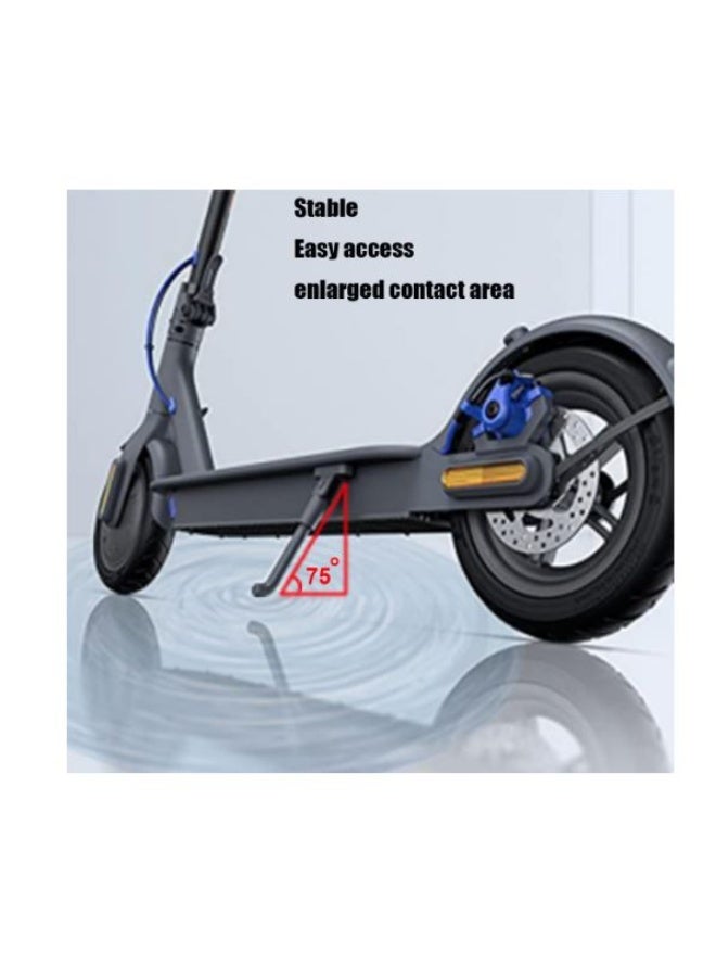 Scooter Stand Kickstand For M365 /Pro/Pro 2 /1S /Scooter 3/Scooter 4 pro Electric Scooter Parts Scooter Kickstand Foot Support Bracket Side Kickstand Scooter Replacement Parts (Black Alloy) - Image 5